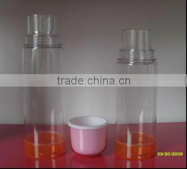bpa free collapsible water bottle Clear plastic drinking water bottle