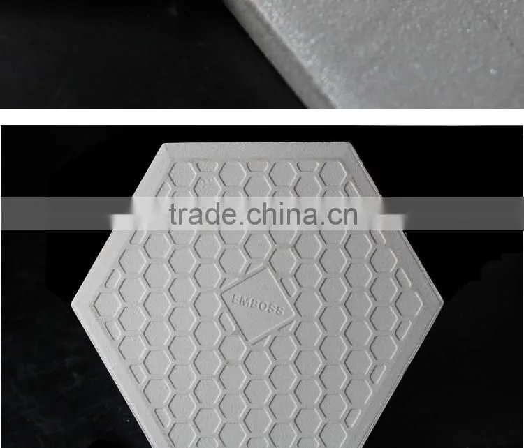 100*200*175mm hexagon marble mosaic tile porcelain irregular pattern floor tile