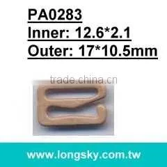 metal bra slide and bra strap hook and adjuster (PA0273/6.5mm inner)