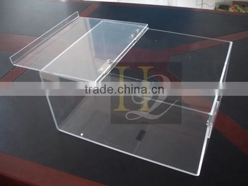 clear acrylic candy storage containers, food safe acrylic candy dispenser box