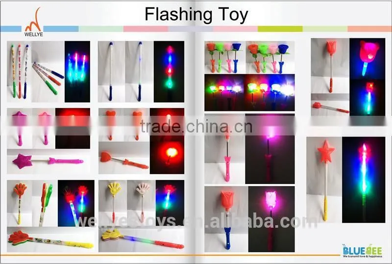 New item party set birthday party set led mobile phone flashing sticker For kids