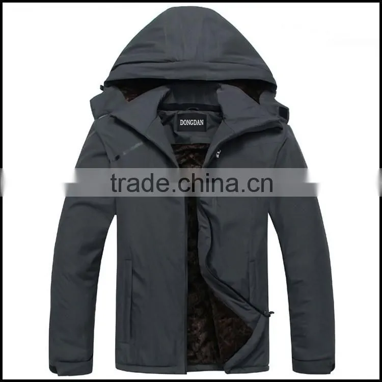 Top quality OEM Outdoor Fleece Lined Polyester Men Sports Jacket