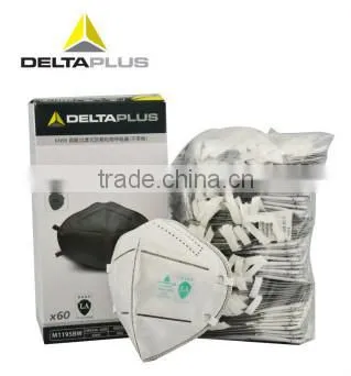 Delta non woven disposable KN95 M 1195BW active charcoal masks