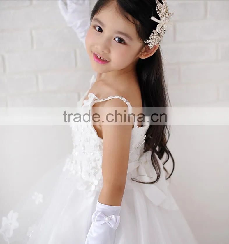 2015 hot sale children spanish flower girl dress