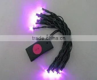 simple but beautiful pink color led string light