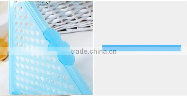 Kitchen storage Fashion portable plastic drain rack store shelves storage box bowl cup Shelves Stands Dish Rack
