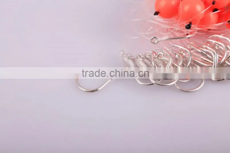 The New 2015 Japan fishing hook 13pcs/1 bag Longline Traces Floats 75cm fishhook # 18 lure hook for fishing