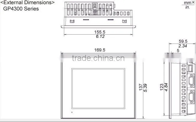 New original PROFACE PFXGP4301TAD/ GP4301T