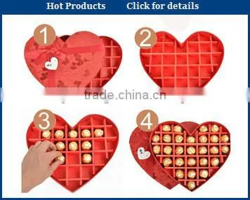 premium custom printed 2 chocolate box