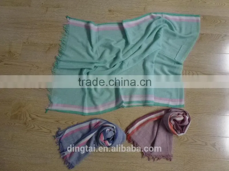 Super scarf manufacturers yellow striped scarf stripes scarf