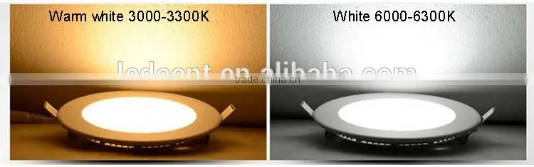 Round Led Panel lightSlim Led Ceiling Light 3W 5W 7W 9W 12W 15W 18W