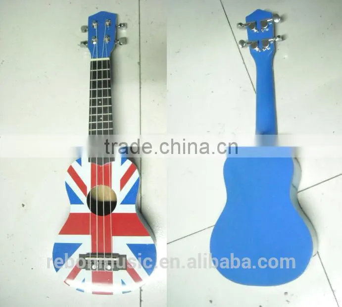 21 inch blue colour ukulele
