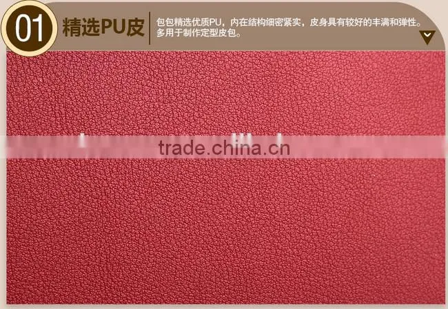 Factory price PU lady hand bag women leather shoulder bag