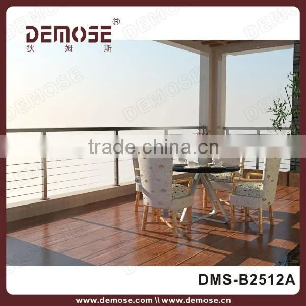 indoor stainless steel glass railings banisters