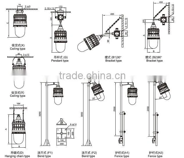 BAD83 explosion proof induction lamp