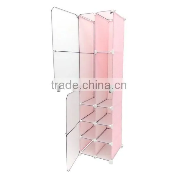 Plastic wardrobe storage organizer closet box