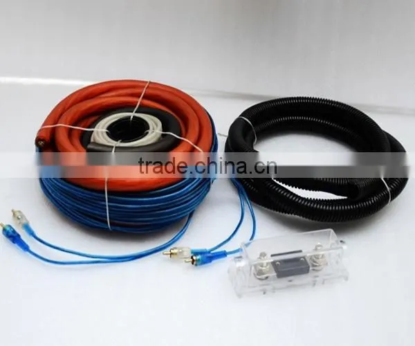 trade assurance 0 Gauge Amp Kit Amplifier Install Wiring Complete 0 Ga Installation Cable