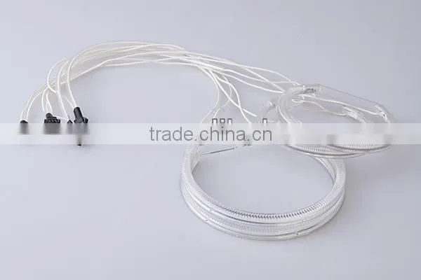 CCFL Angel Eyes Car Headlight Kits 131mm 104mm Halo ring