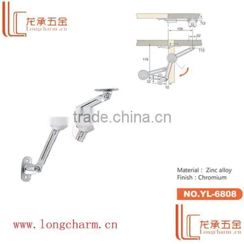 adjustable cabinet door lift 12-15kgs light support arm lifting mechanism kitchen made in China