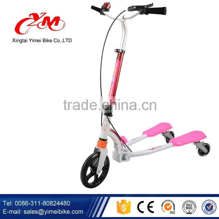 Super-strong steel T-tube kick scooters for kids / Adjustable handles children foot scooters / cheap child scooter manufacture