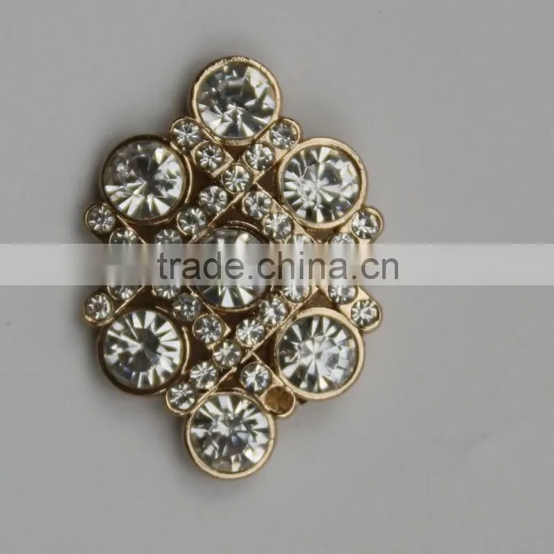 Stylish metal shoe buckle shoe parts accessories