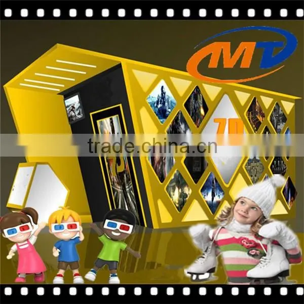 2015 Hot sale Jurassic World the animatronic dinosaur of cabin 5D cinema from Mantong