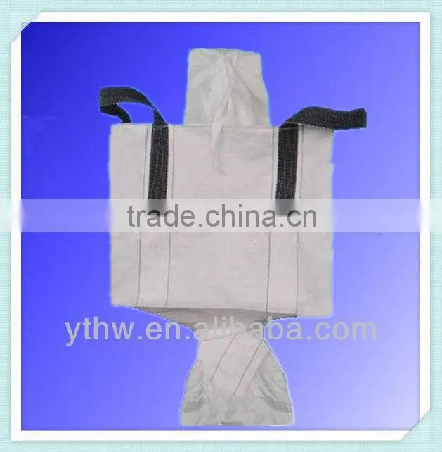 100% virgin pp bulk bag ,white flexible big bag