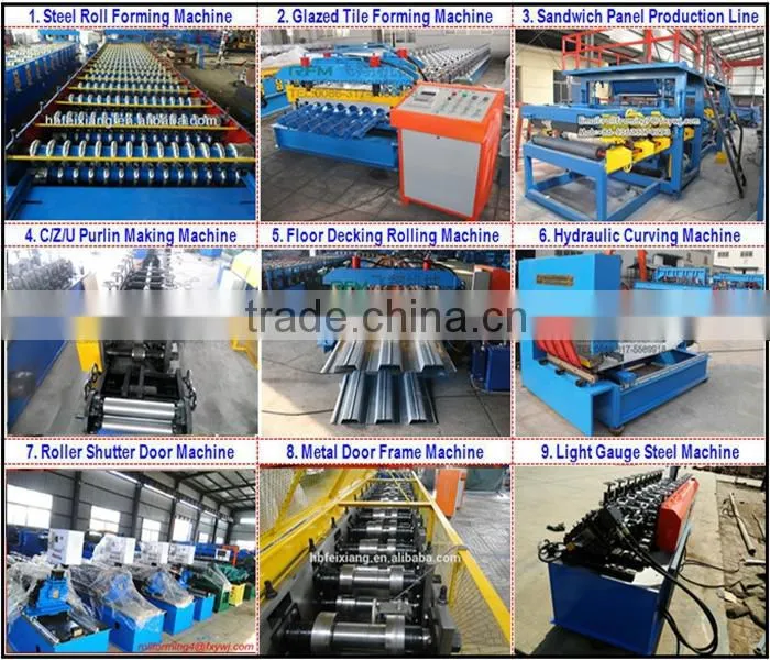 Gutter making machine and downspout roll forming machine