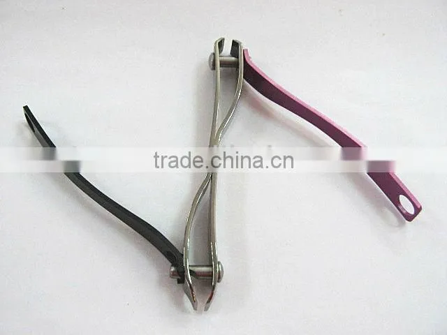 Two sides long handle multi function nail clipper