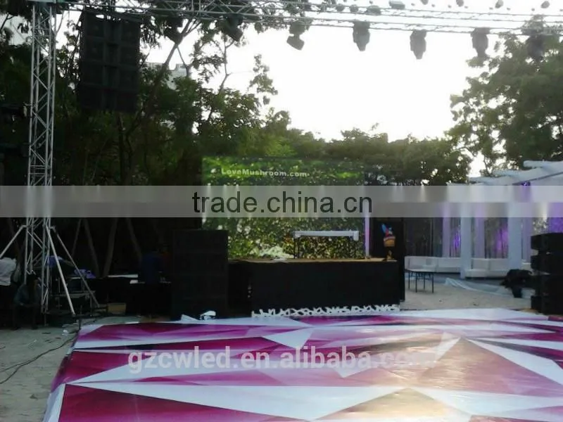 supply stage rental outdoor full color p13.3 led display