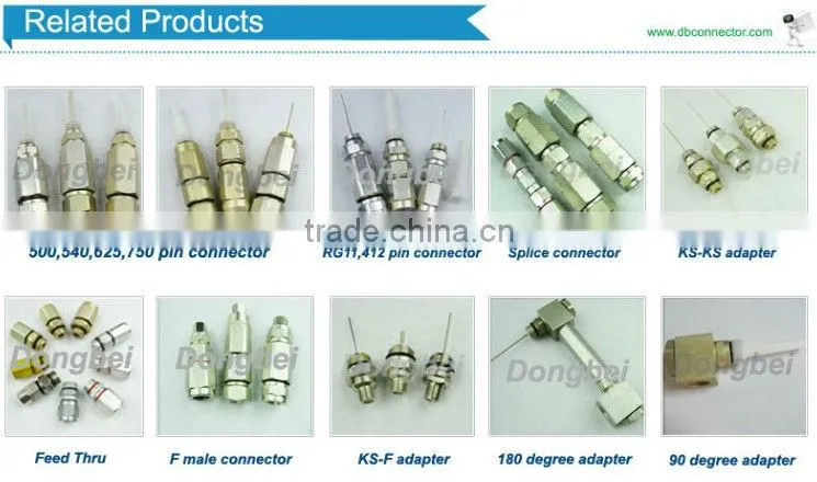 CATV locking terminals and connectors from DongBei Do Best