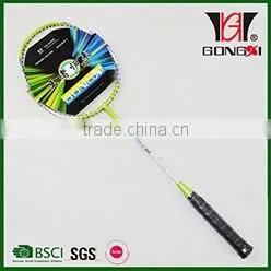 GX-7006 BLUE best sale aluminium&steel cheap badminton racket&racket covering/G3 badminton grip