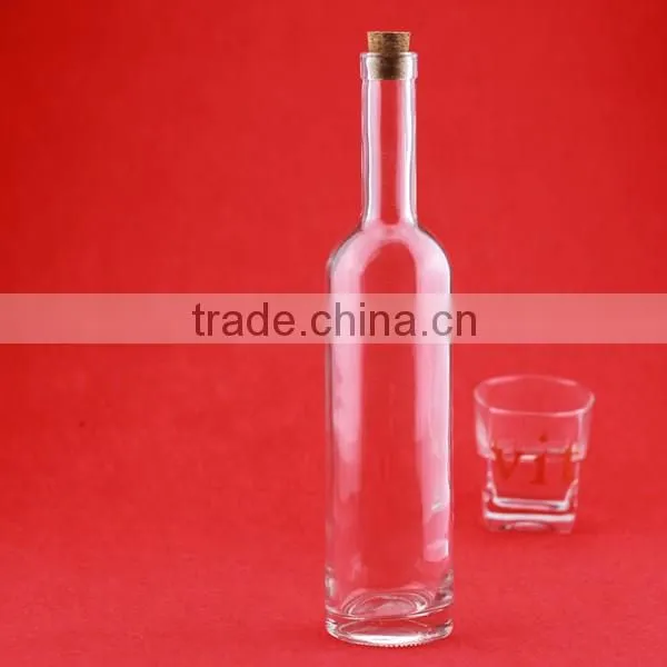China factory cheap frosted whiskey bottle liquor bottles wholesale food great boston bottles