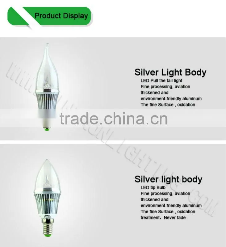 Energy saving candle bulb/LED Candle Light