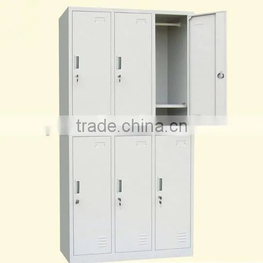 6 doors Metal/Steel Locker Storage Locker
