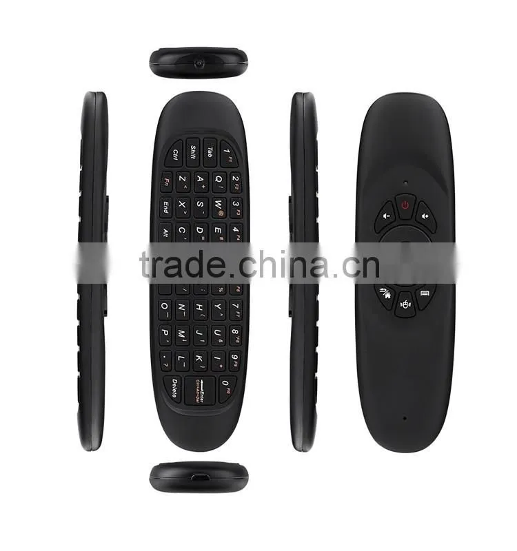 T10 Air Mouse Gaming keyboard Android Remote Control 2.4Ghz Rechargeable Wireless Keyboard For TV and PC