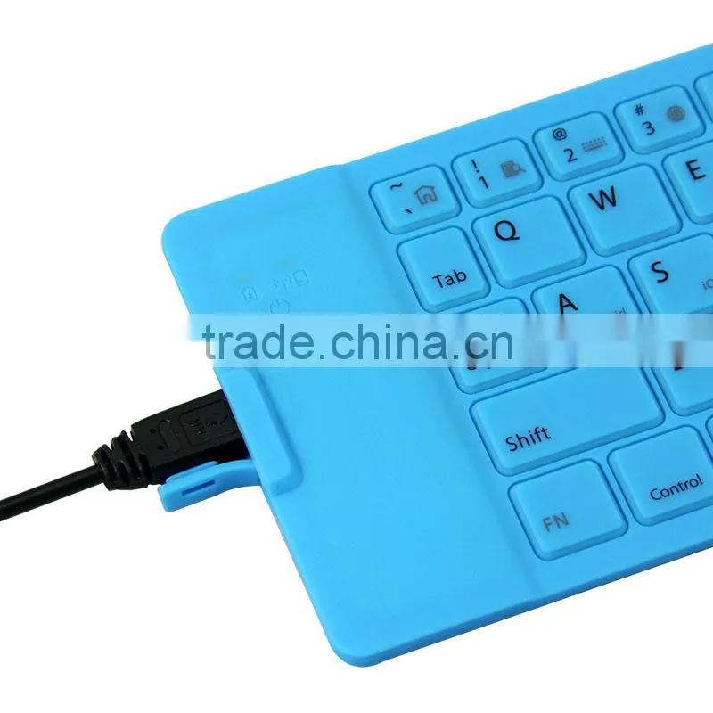 Custom silicone external keyboard for mobile phone cover Gtide KB651F laptop arabic keyboard