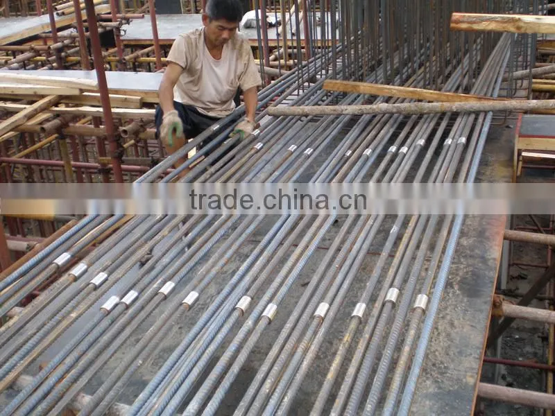 Rebar connection couplers for constructon