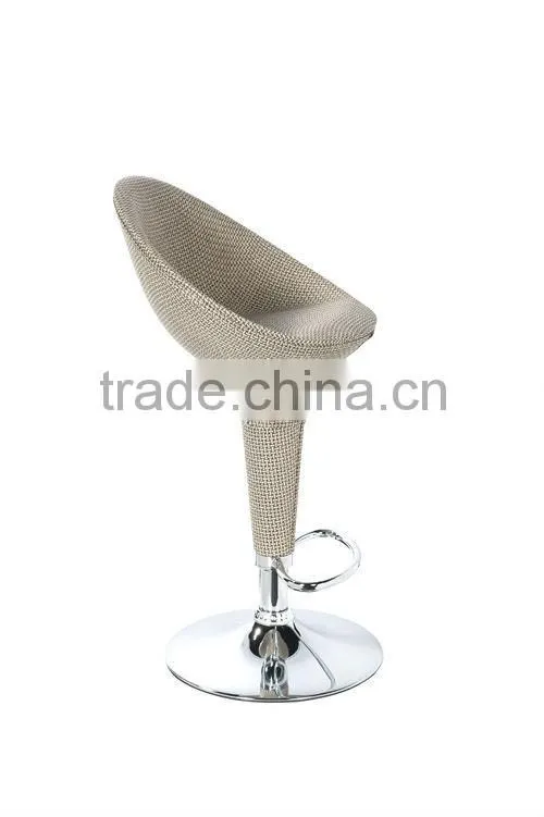 Abs Plastic mesh bar chair,high back bar chair