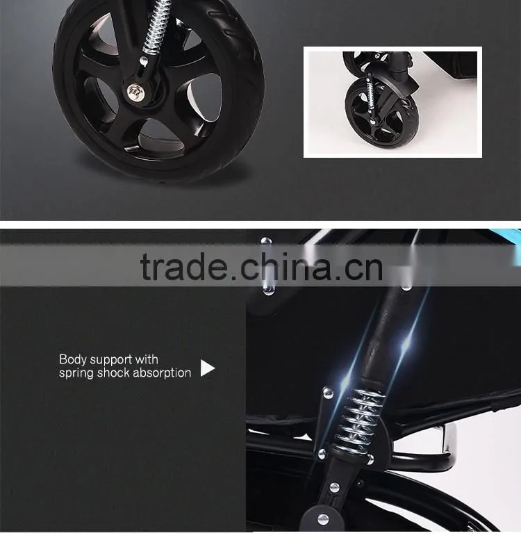 High Landscape Stroller| Baby Trolley | Pram | Carriage | Pushchair With Seat Cushion