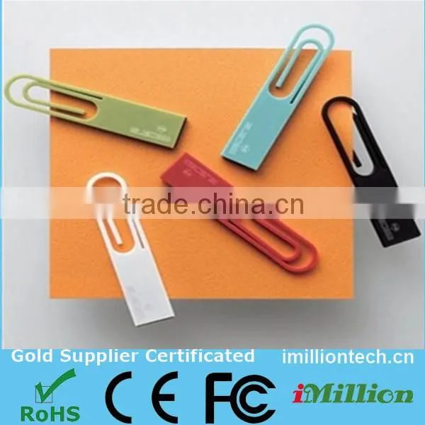 Book Clip 4GB USB Flash Memory