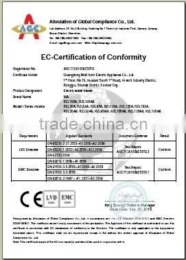 CE double tank storage hot water heater 30 Litres