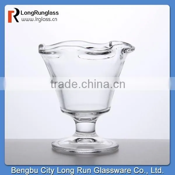 LongRun 5oz small dessert glass bowl with stand