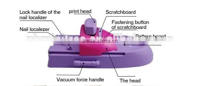 Nail Art Print Color Printing Stamp Polish DIY Machine