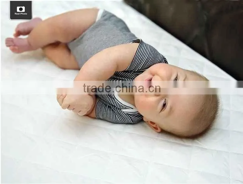 Top Sale Cute Printed Terry Diaper Waterproof Cotton Waterproof Baby Changing Mat/Baby Changing Pad