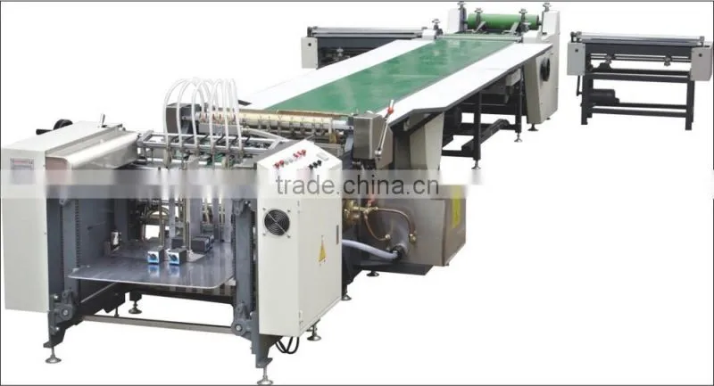 HM-650B Automatic Hot-melt Glue Powder Coating Machine(rubber wheel)