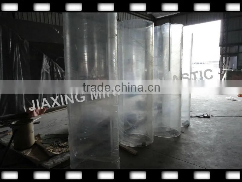 acrylic cylindrical fish tank
