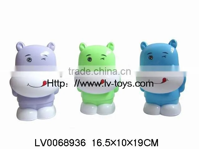 funny hippopotamus led mining lamps