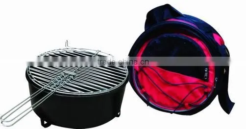 Carrying cooler bag bbq grill YH28010