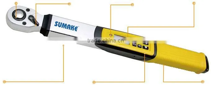 Digital 3/8" Square Handle Fix Head Type Air Torque Wrench